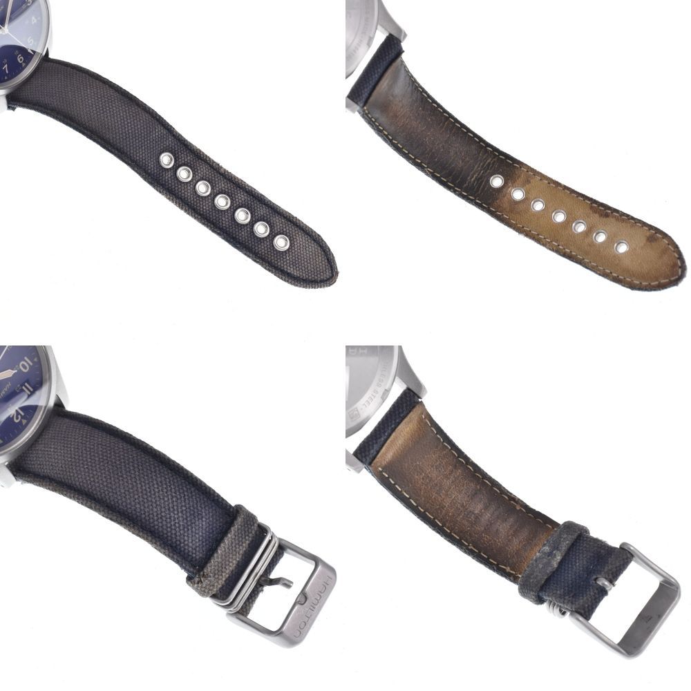 ハミルトン HAMILTON H694190 カーキ フィールド ブルー 手巻き メンズ