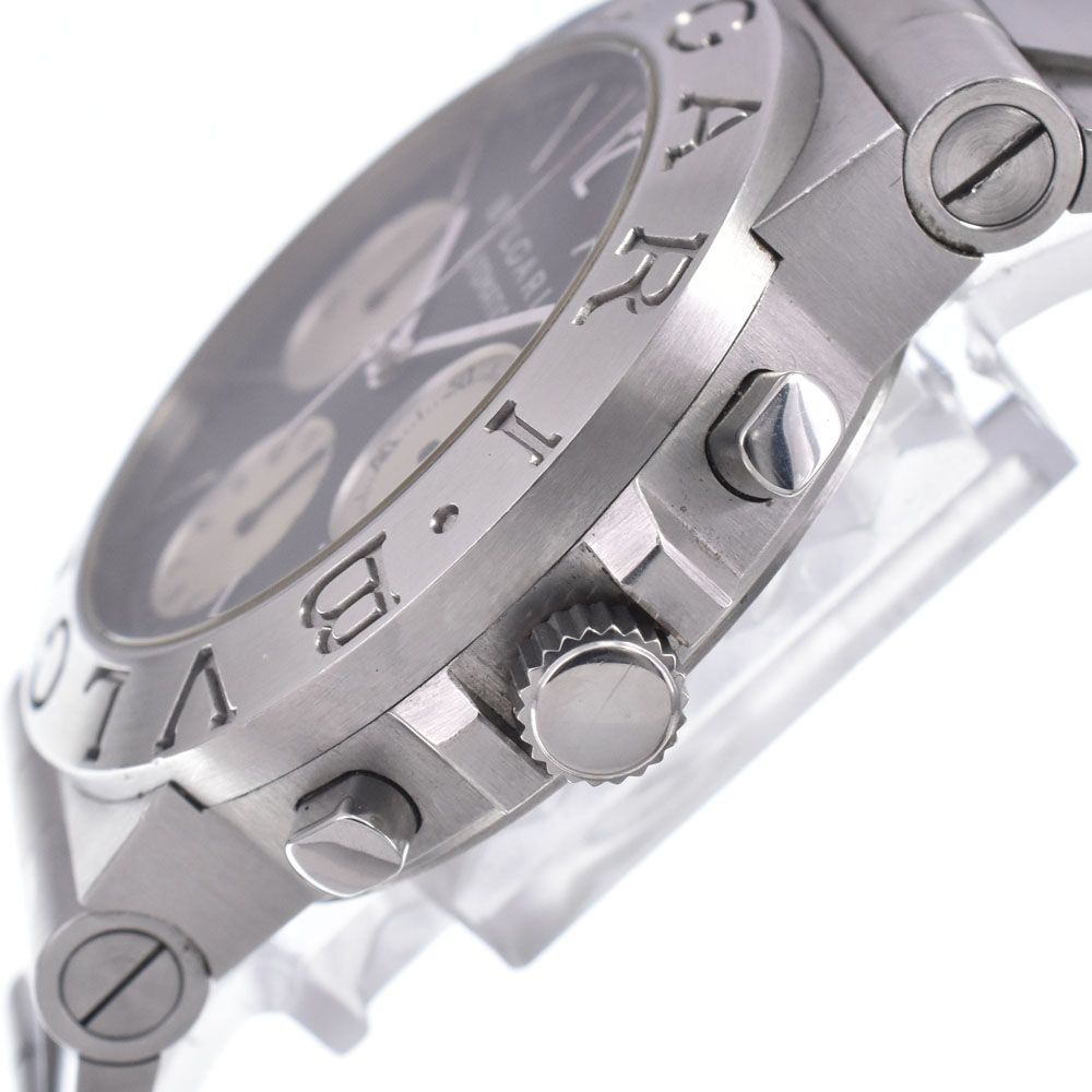 ブルガリ BVLGARI CH35S AUTO ディアゴノ スポーツ クロノグラフ