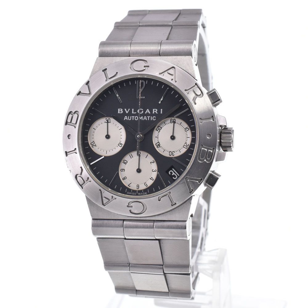 ブルガリ BVLGARI CH35S AUTO ディアゴノ スポーツ クロノグラフ