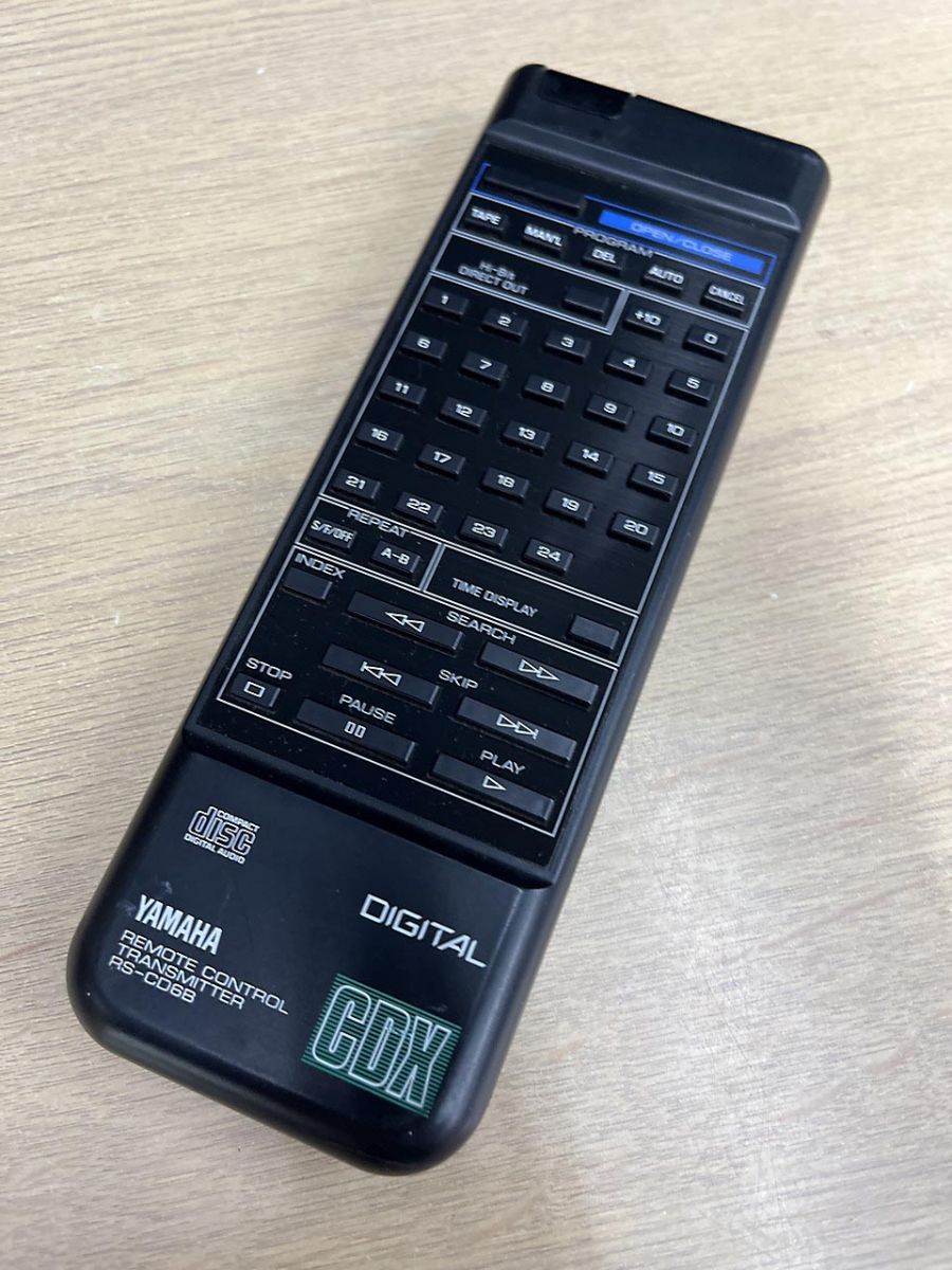 YAMAHA ヤマハ CDプレーヤー用 リモコン RS-CD6B - メルカリ