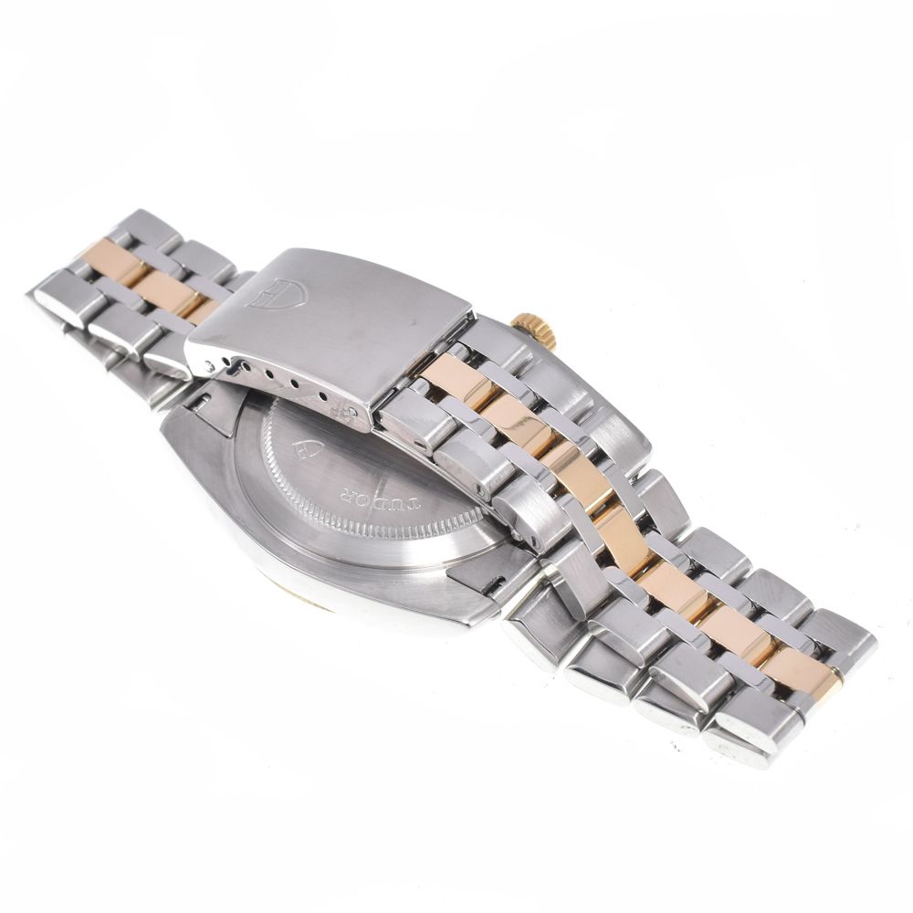チューダー TUDOR 21013 クラシック デイト SS/YG 10Pダイヤモンド