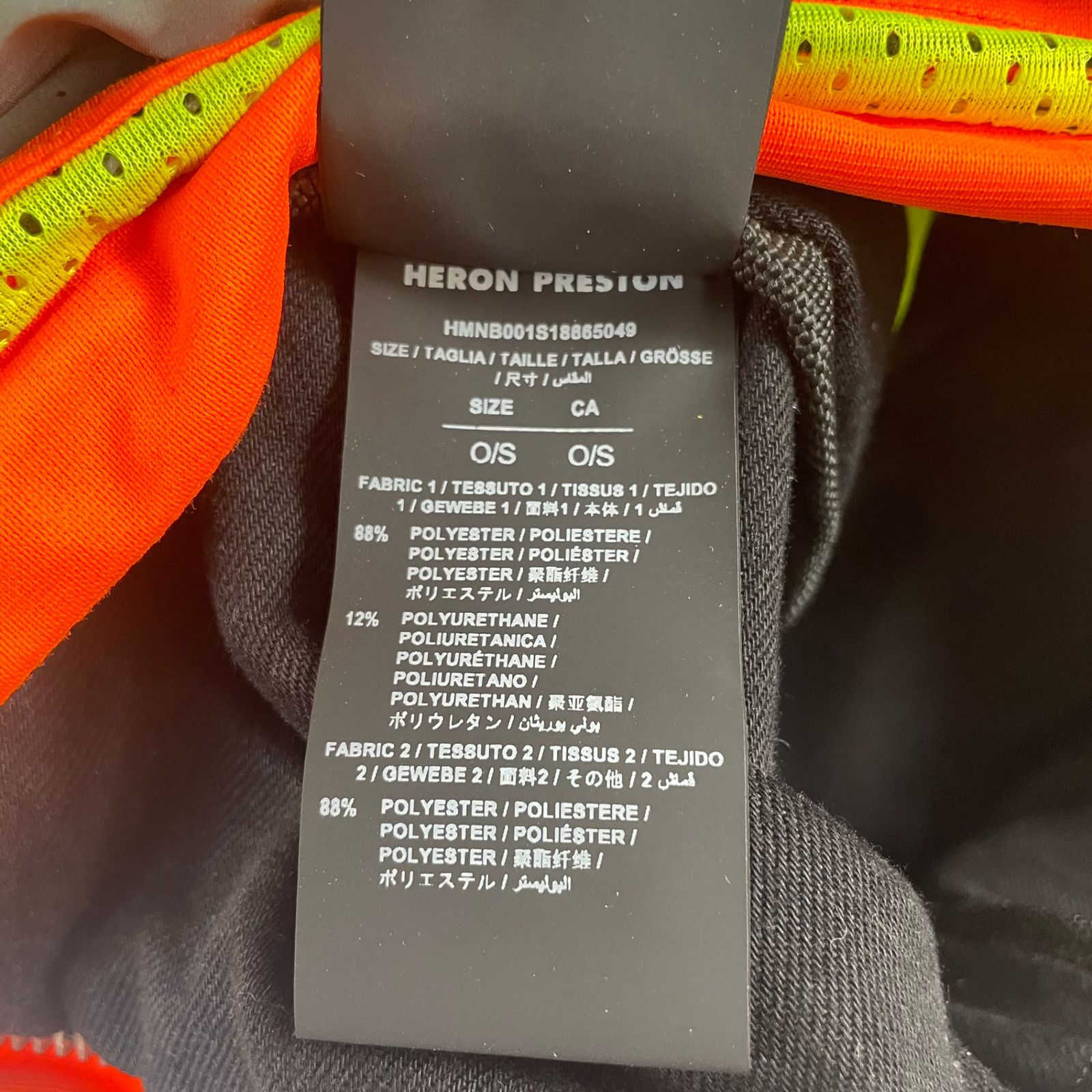 HERON PRESTON / 初期モデル DSNYバックパック 参考定価：100，000程度