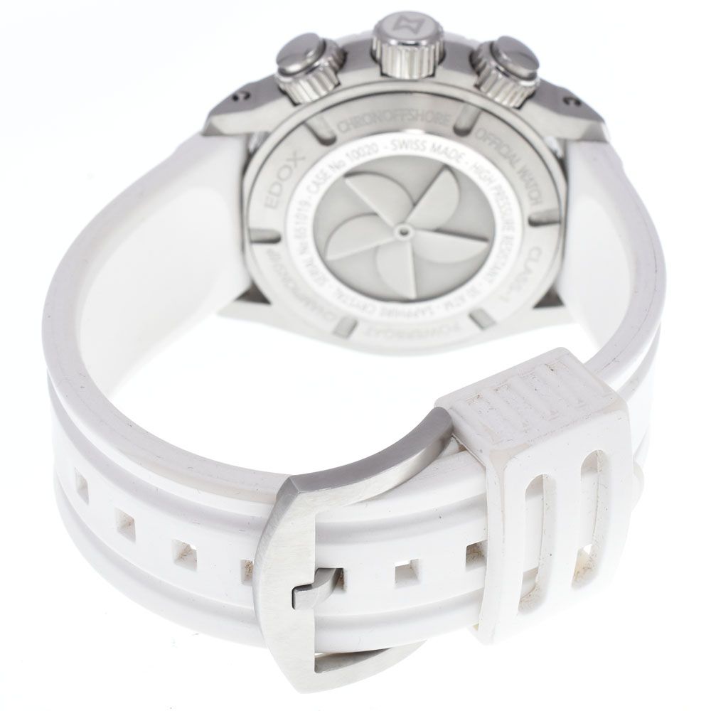 エドックス EDOX 10020-3B-BN2 クラス1 クロノオフショア クロノグラフ