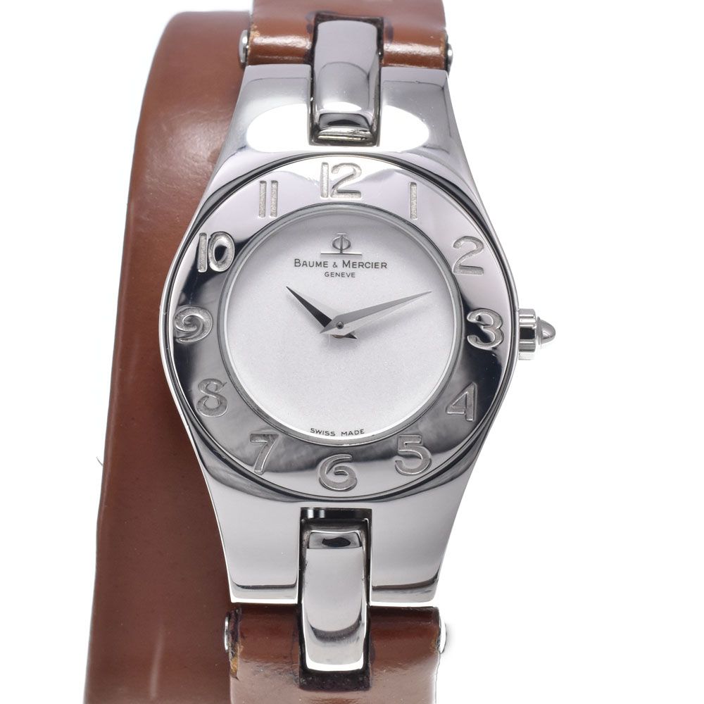 ボーム＆メルシェ Baume & Mercier 65305 リネア シルバー クォーツ