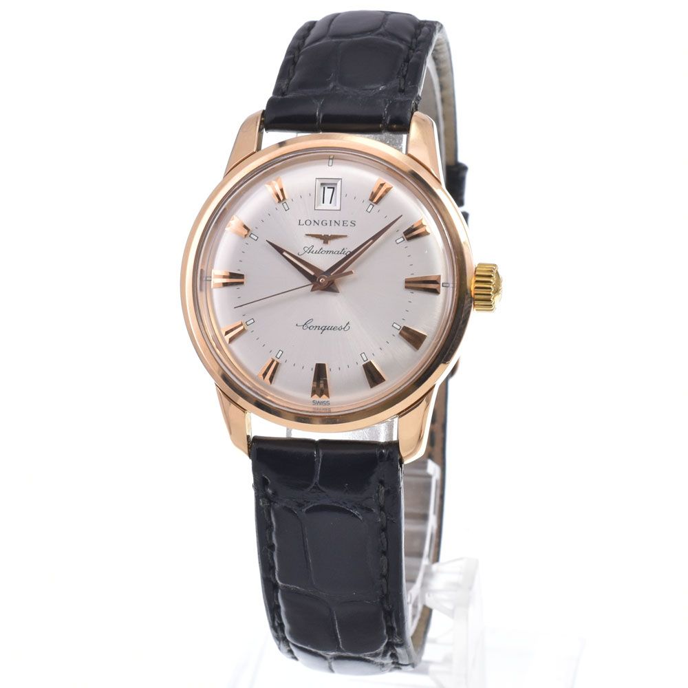 ロンジン LONGINES L1.611.8 コンクエスト ヘリテージ デイト K18YG