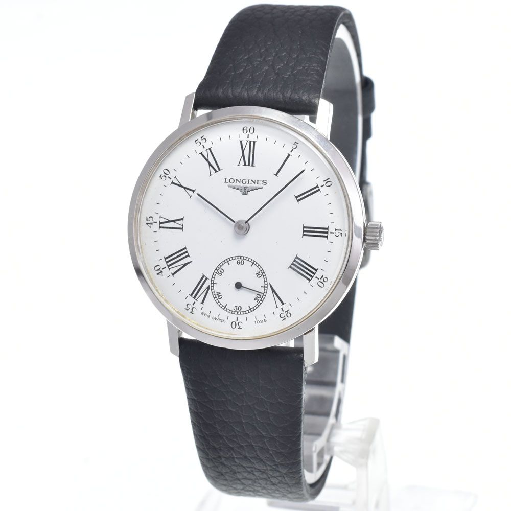 ロンジン LONGINES ヴィンテージ Cal.6922 ホワイト 手巻き メンズ