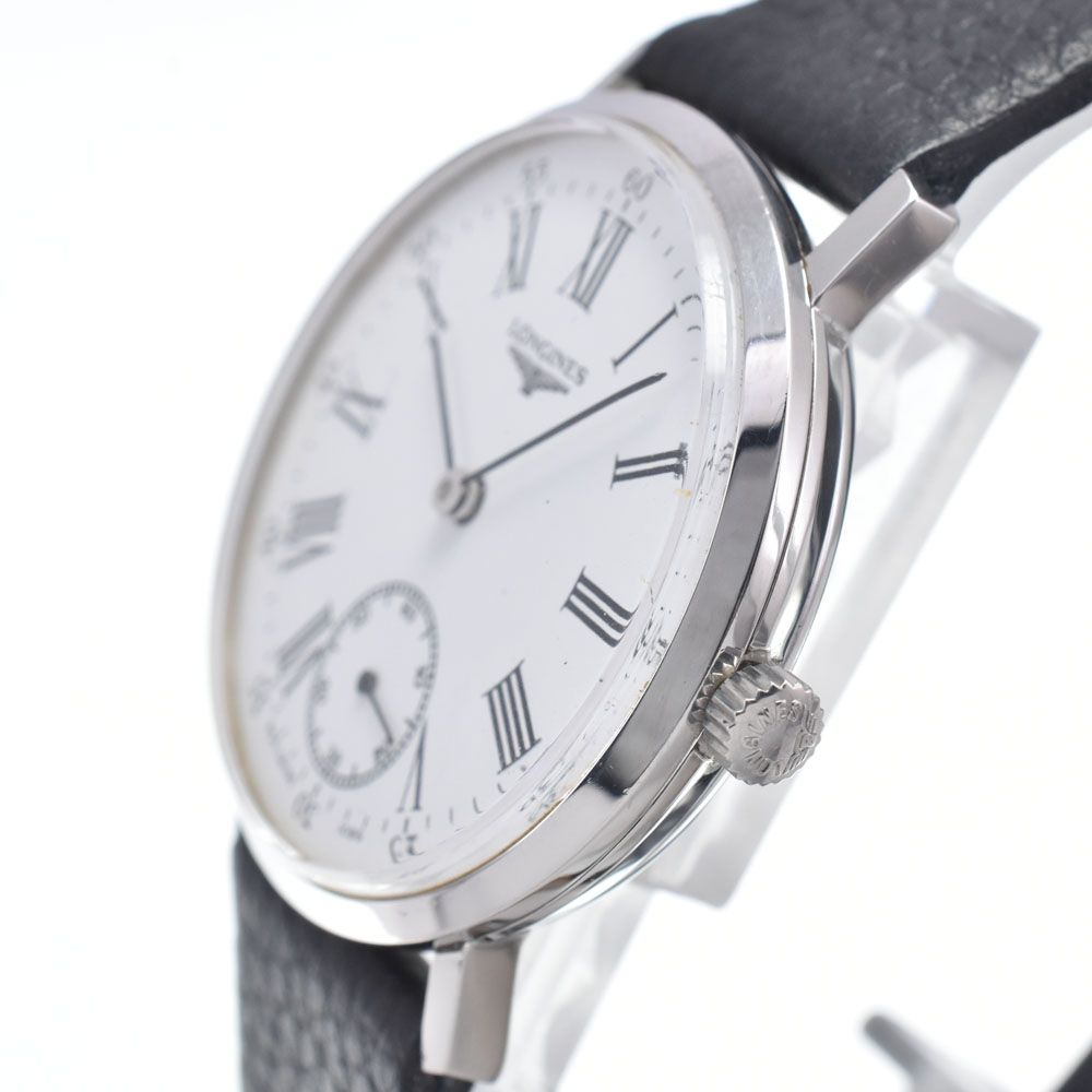 ロンジン LONGINES ヴィンテージ Cal.6922 ホワイト 手巻き メンズ
