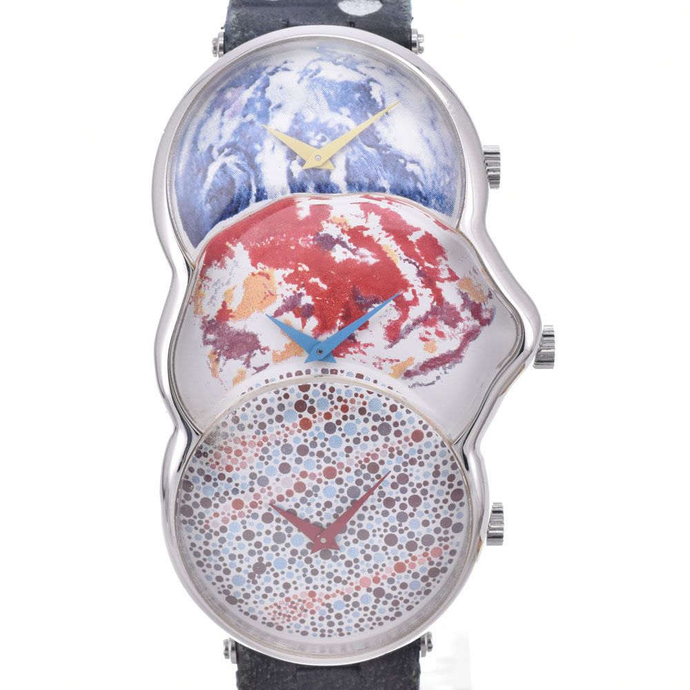 モバード Movado 90.15.980 SV925 180本限定 アート文字盤 ホワイト 手巻き メンズ 腕時計 N#148813 513,240円