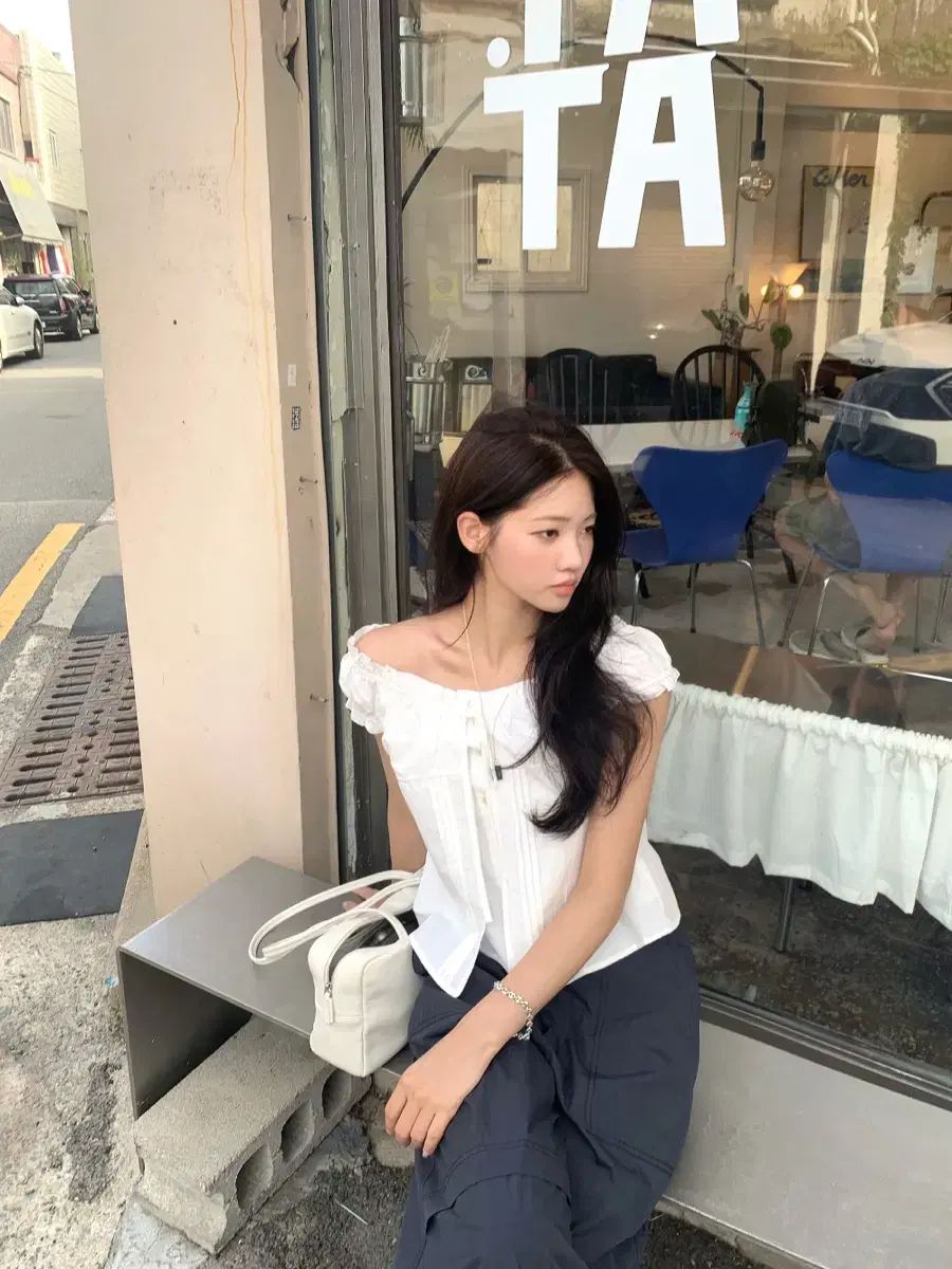 luvmiu ペイル ブラウス