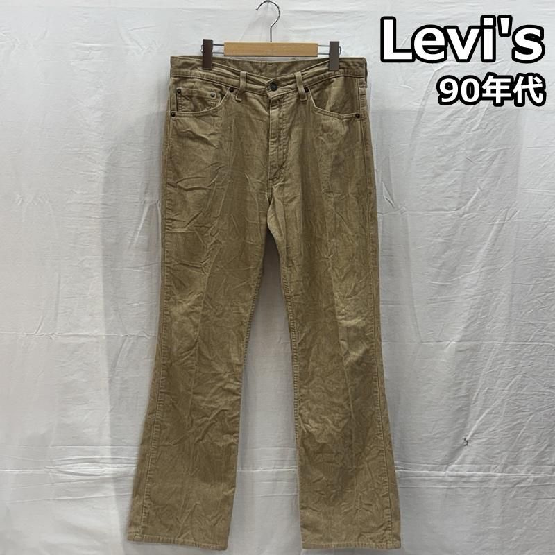 Levi's VINTAGE 90s 日本製 517 フレア コーデュロイパンツ リーバイス 90年代 ビンテージ 日本製 517-40 ボタン裏J09