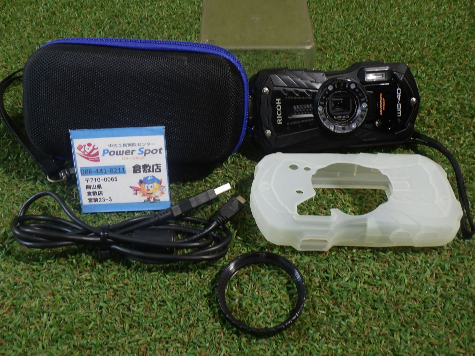 RICOH リコー WG-40 デジタルカメラ カバー付き！ 中古品 - メルカリ