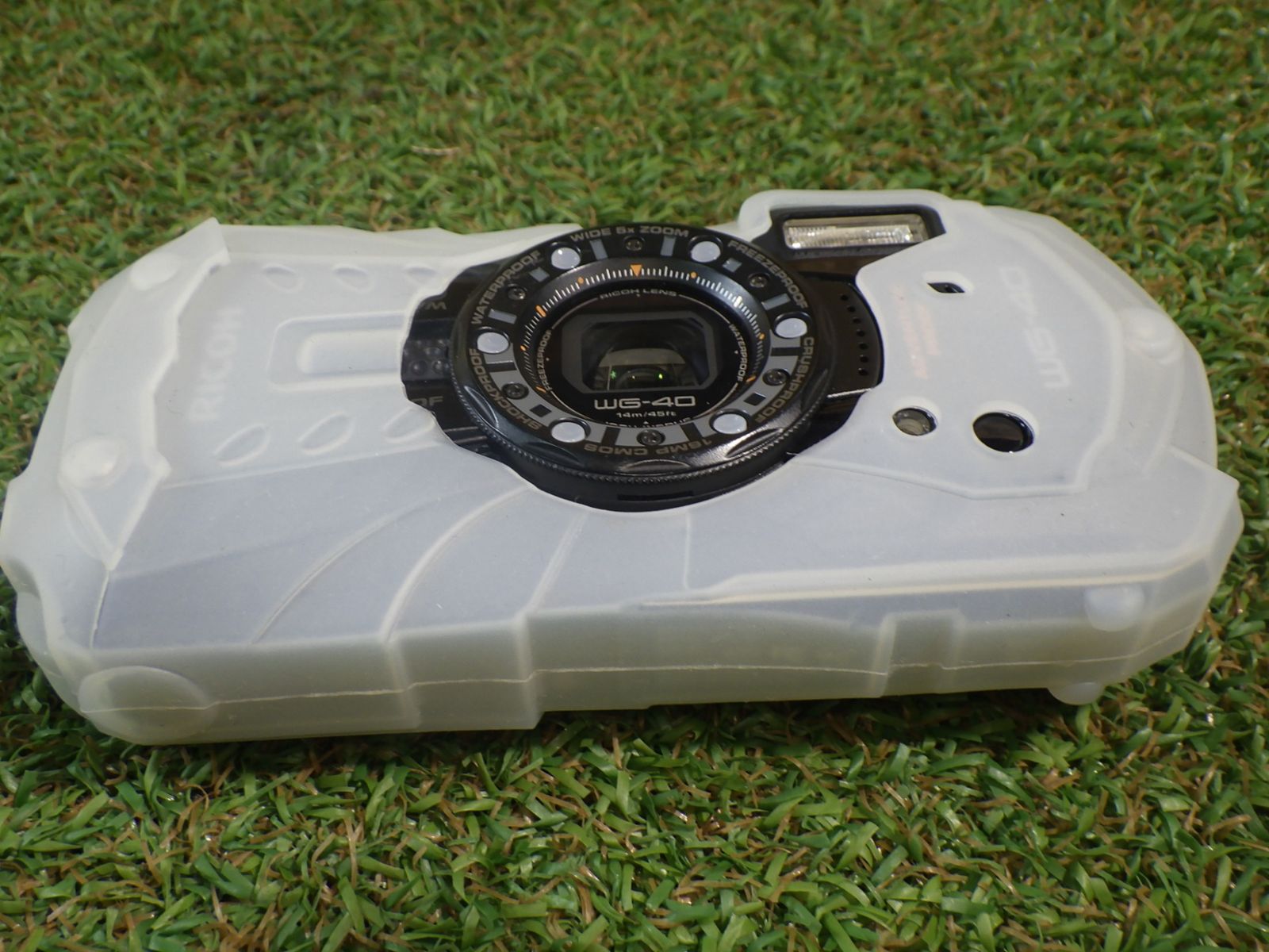 RICOH リコー WG-40 デジタルカメラ カバー付き！ 中古品 - メルカリ