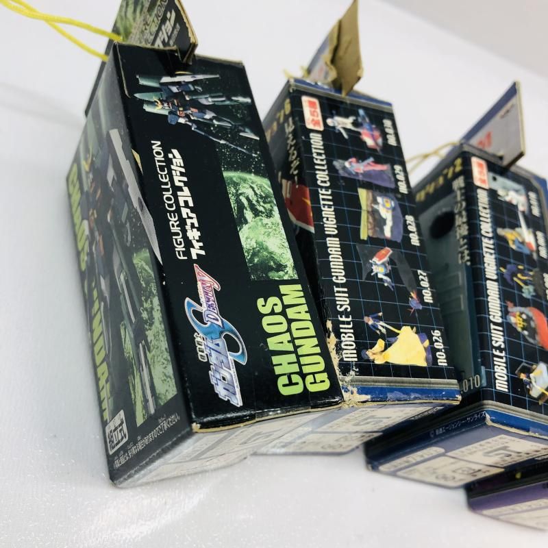 中古】未開封・箱イタミ)ガンダム ビネットコレクション＆フィギュア