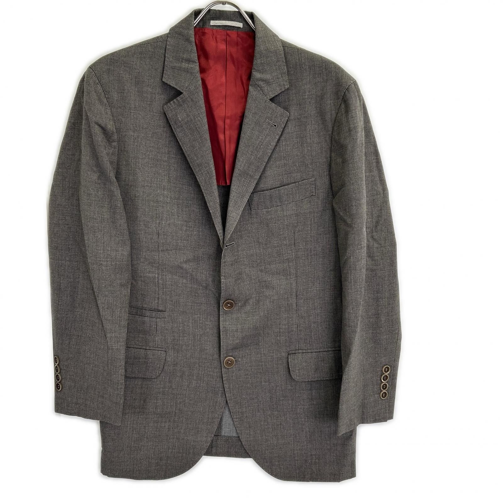 ブルネロクチネリ グレー テーラードジャケット メンズ BRUNELLO CUCINELLI グレー テーラードジャケット M