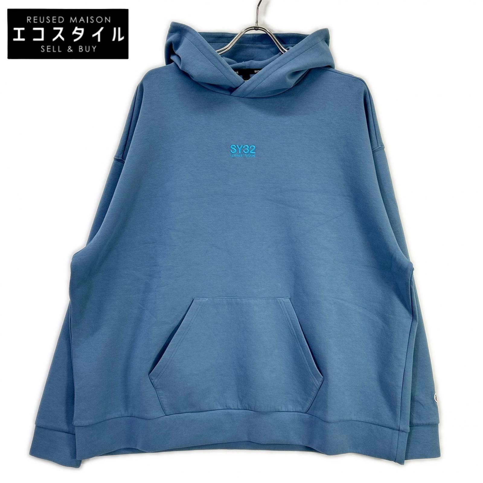 美品　SY32 Lサイズ　ブルー SY32 by SWEET YEARS エスワイサーティトゥーバイスウィートイヤーズ