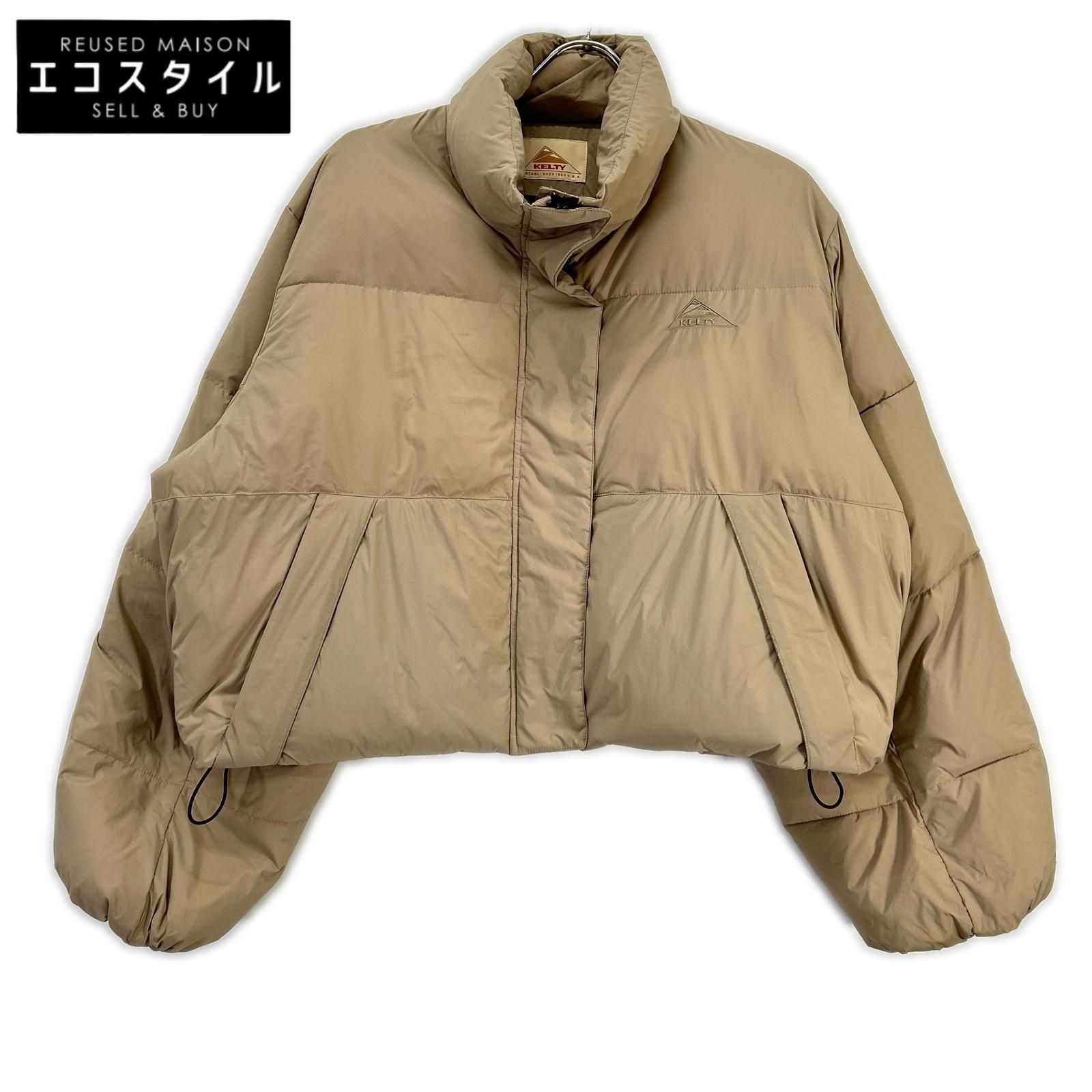 KELTY　ケルティ　KE24212081 ベージュ インサレーション クロップドジャケット　F