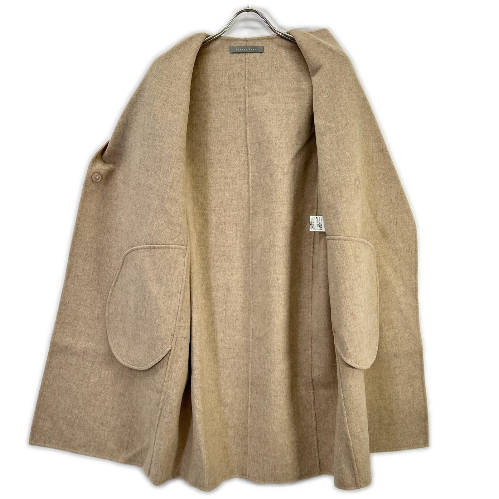 theory luxe セオリーリュクス 03-9309605 ベージュ ウール×カシミヤ
