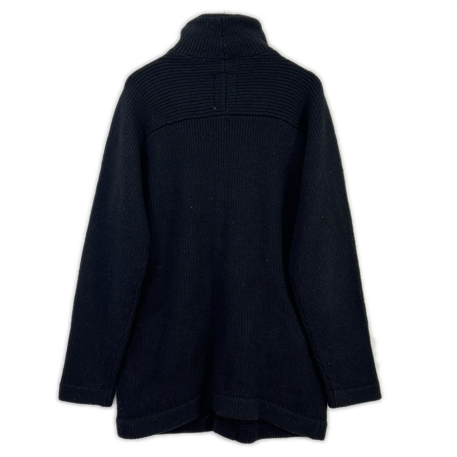 G-STAR RAW ジースターロゥ ブラック ショールカラー ニット