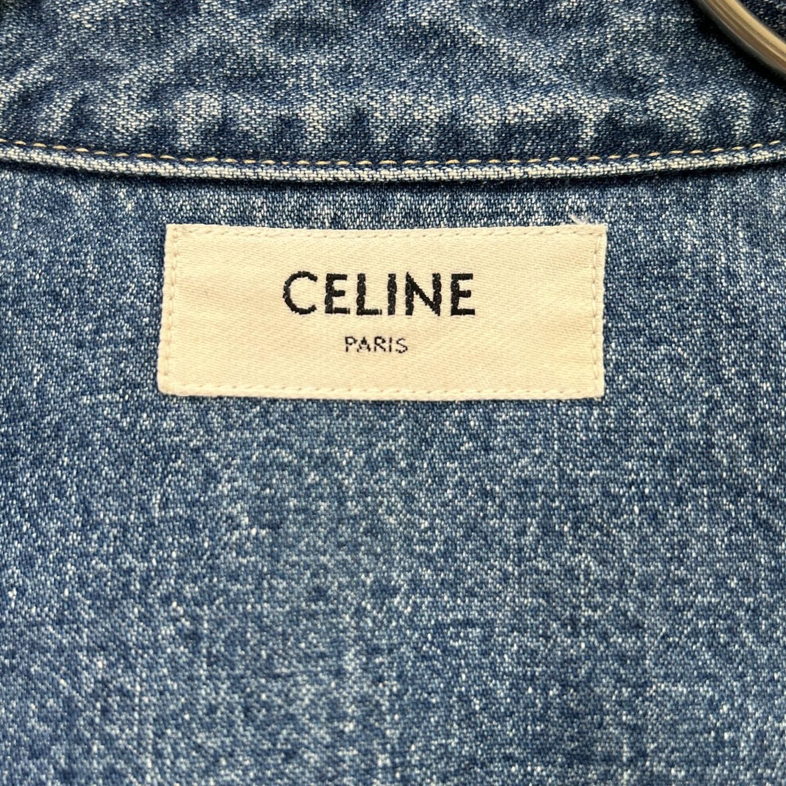 CELINE セリーヌ 2T187459N ブルー コットン100 ユニオンオーシャン