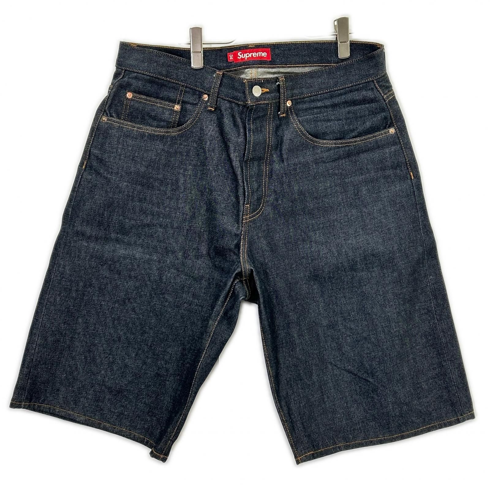 パンツ Supreme Rigid Baggy Selvedge Denim Short