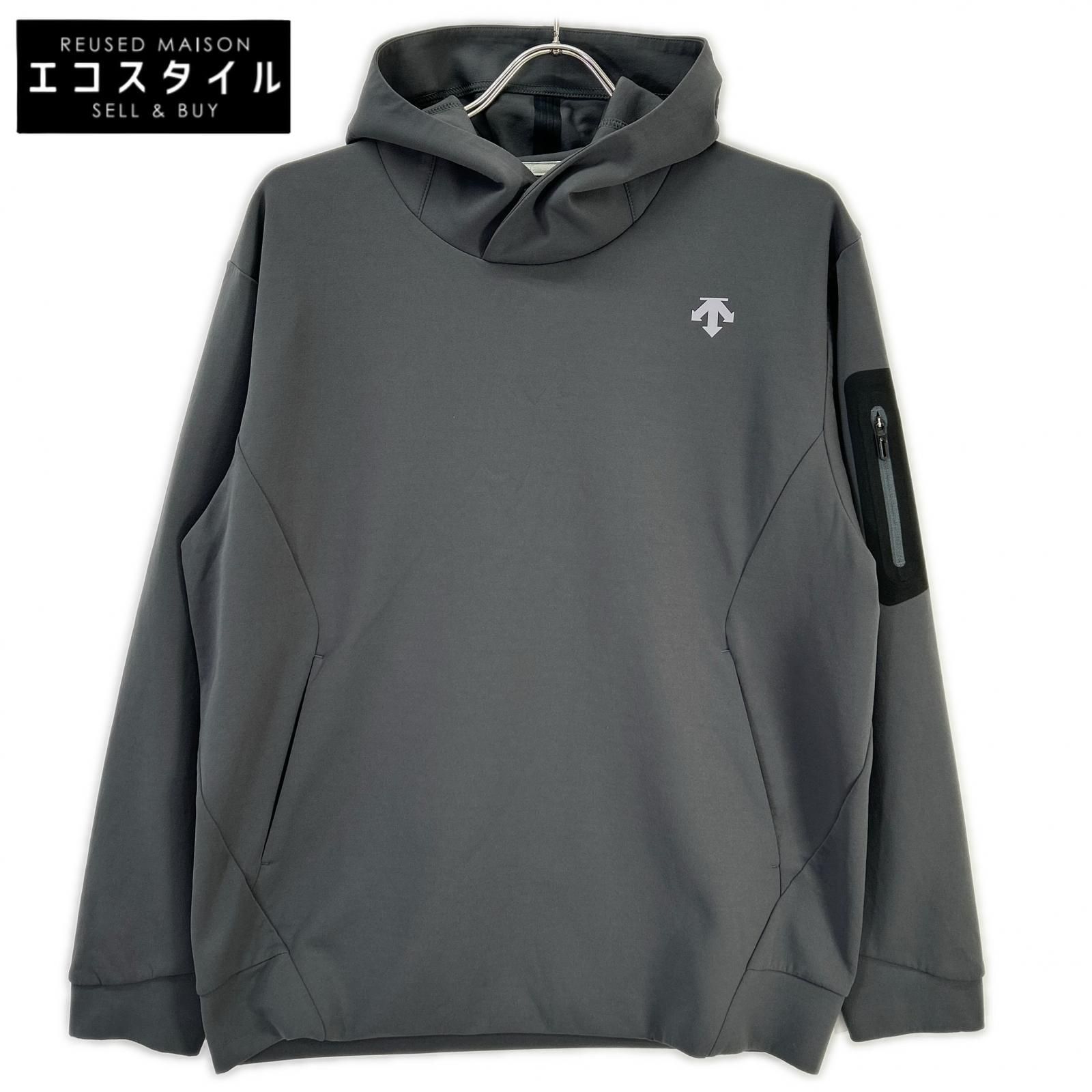 DESCENTE　デサント　グレー DT6SSW22M テックスウェットフーディ　M