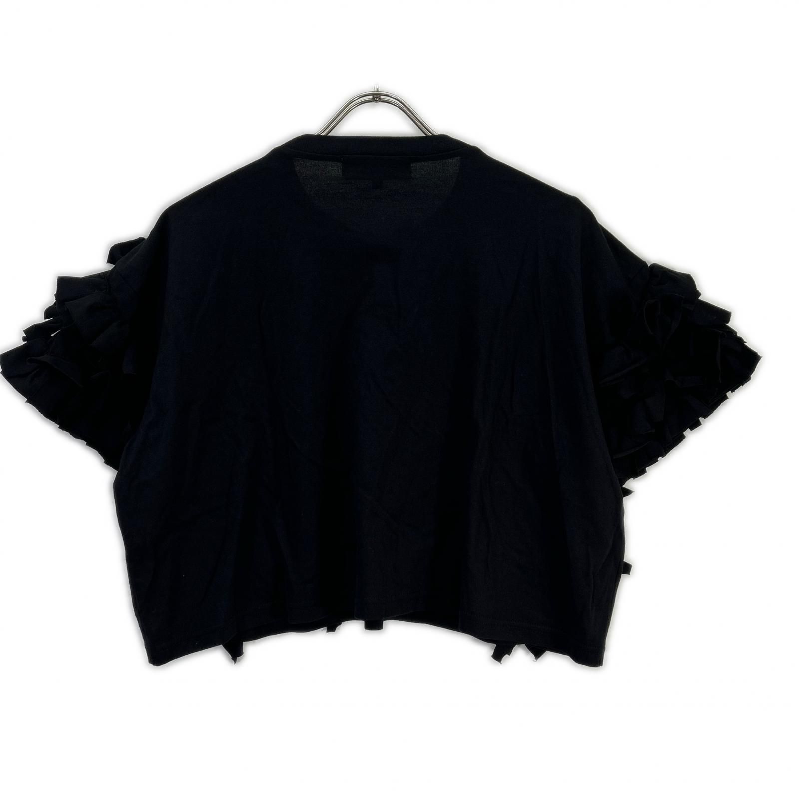 ENFOLD エンフォルド 300JS280-2331 ブラック ALIEN SKIN T-SHIRT 38