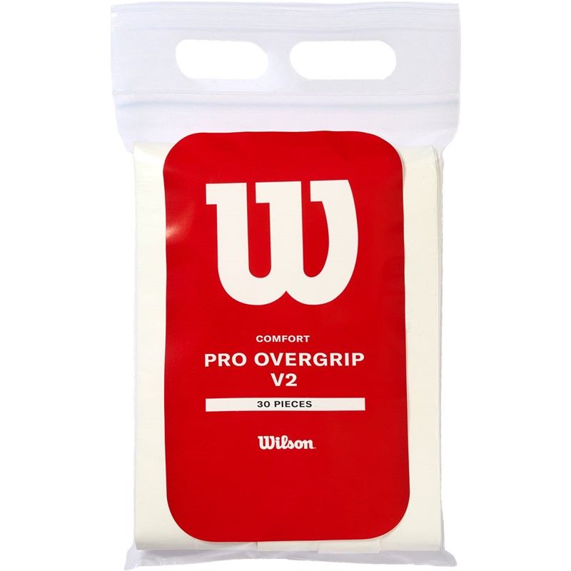 wilson(ウイルソン) PRO OVERGRIP V2.0 WH 30P テニスグリップテープ (wr84499010)、選択