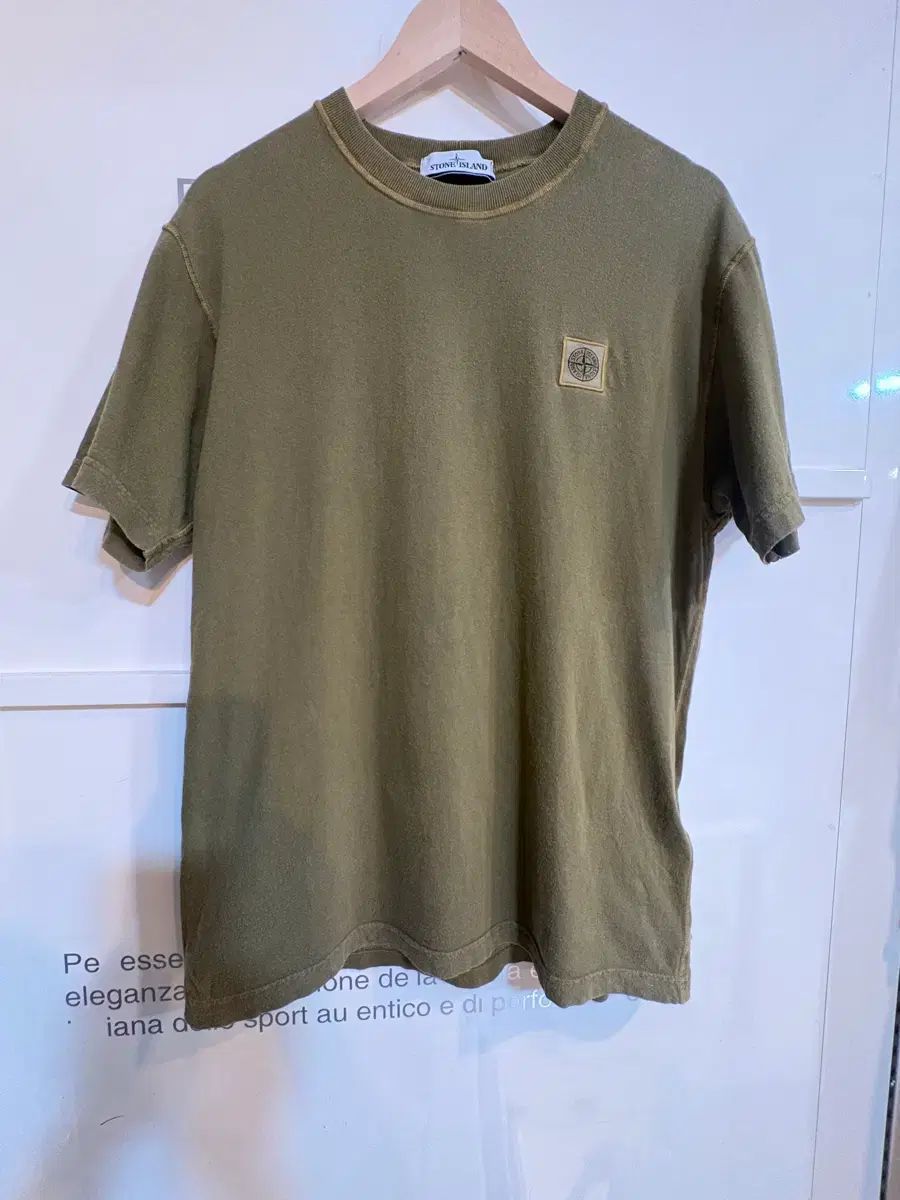 STONE ISLAND ストーンアイランド オーガニック コットン 半袖Tシャツ