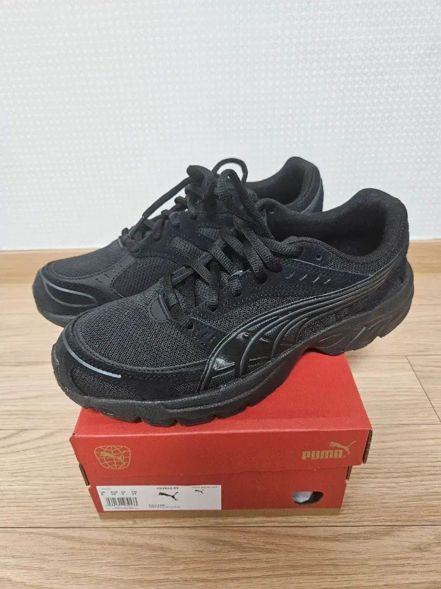 270 プーマ C25K ブラック ストロング グレー