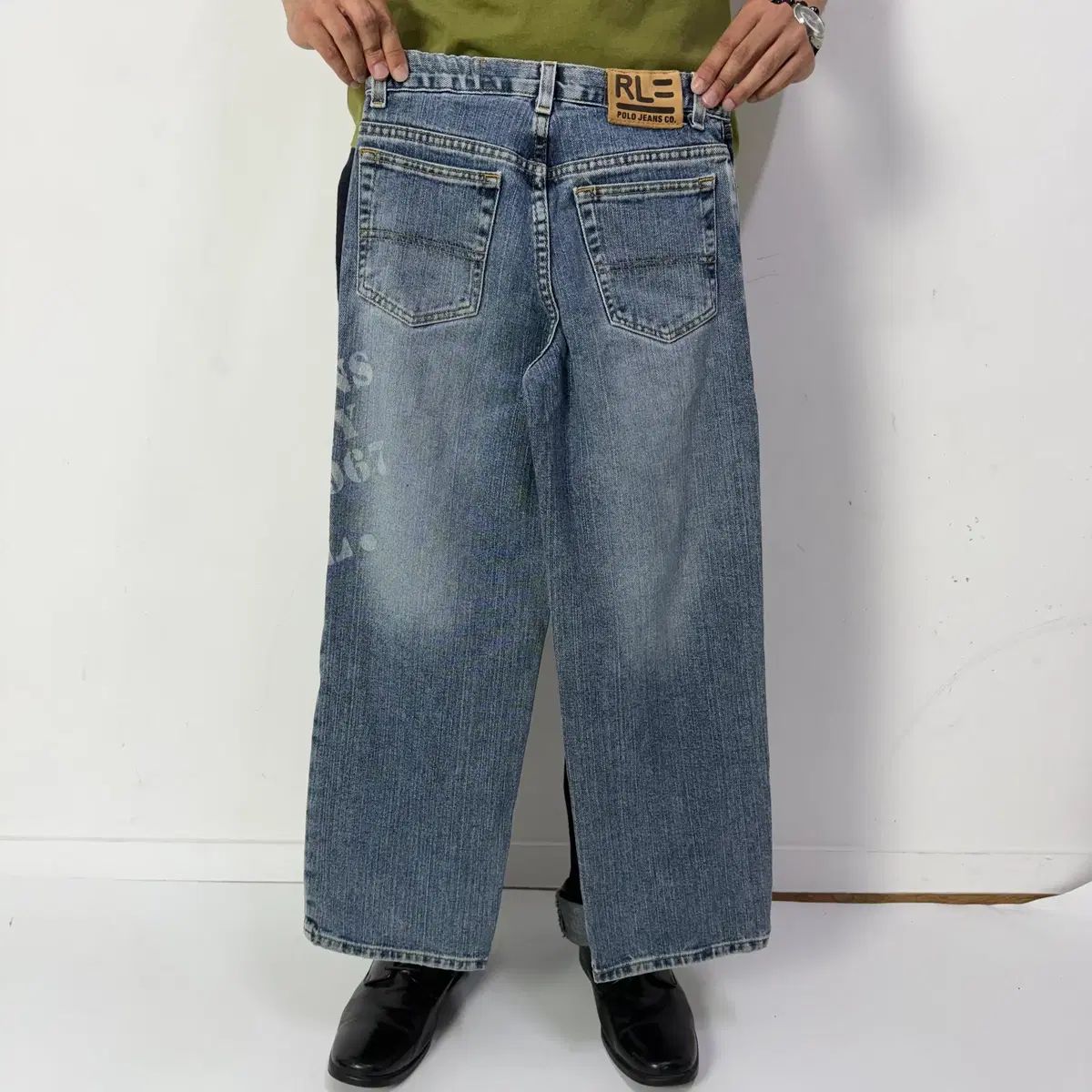 POLO RALPH LAUREN ワイド デニムパンツ