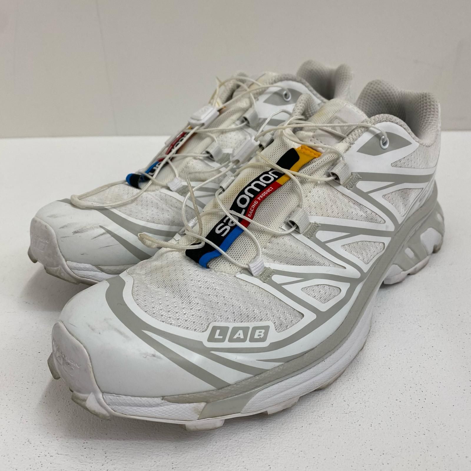 【加古川店】 中古 SALOMON | サロモン スニーカー XT-6 412529 ホワイト 27.5cm 【126】