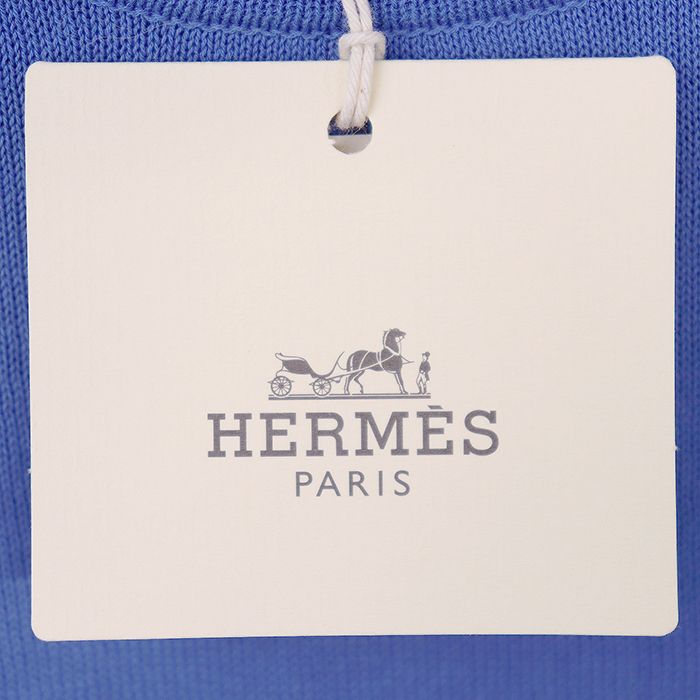 SALE】HERMES エルメス サマーニットTシャツ サイズ XL メンズ Hロゴ