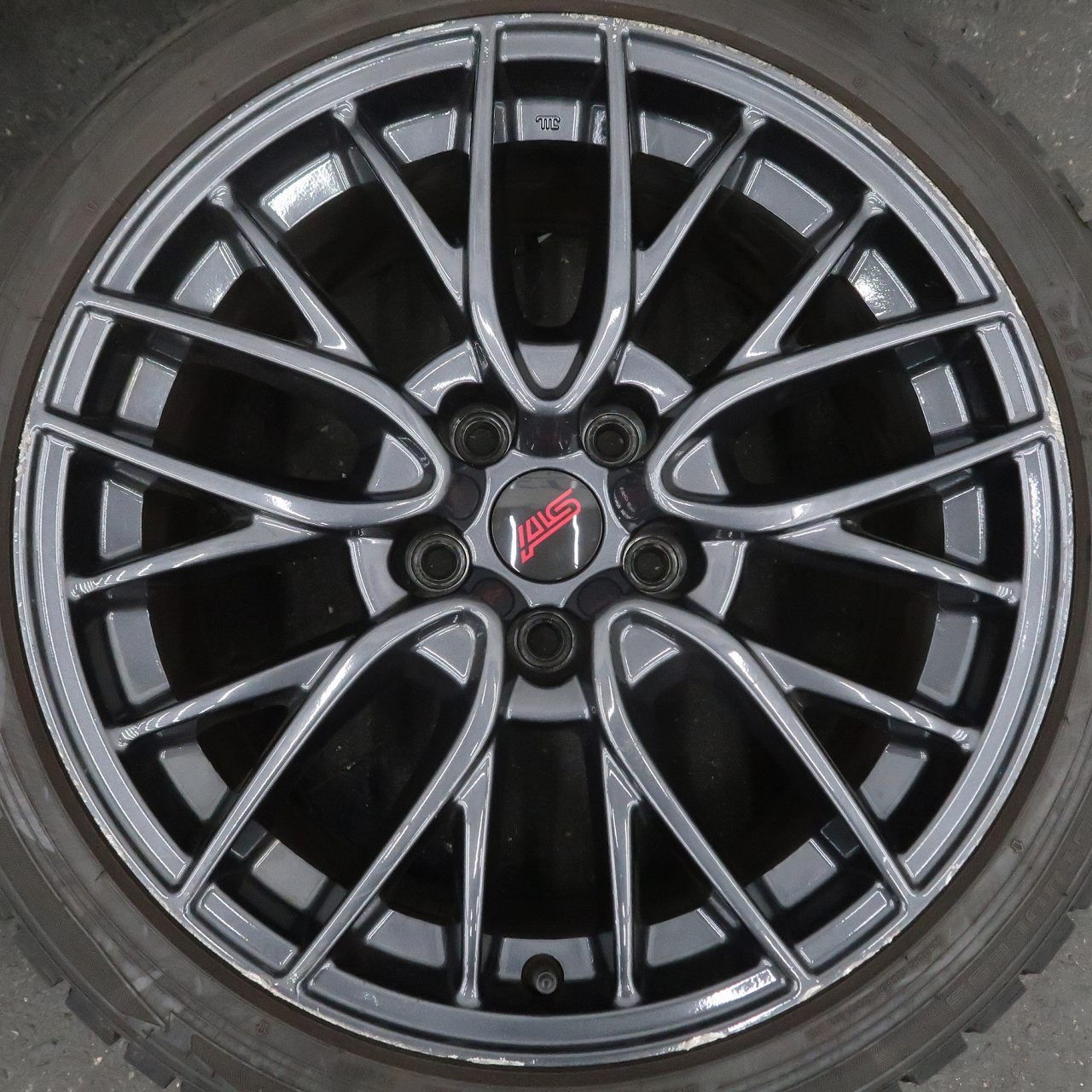 4本 スバル WRX STI 純正 18インチ 8.5J +55 5H PCD 114.3