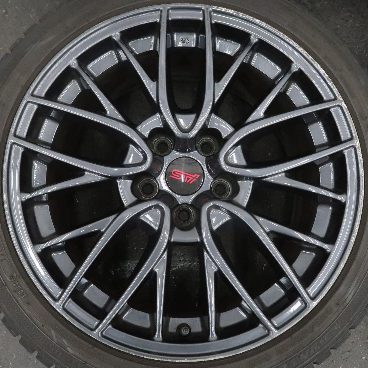 スバル WRX STI 純正 ホイールタイヤ 4本セット 245⁄40R18