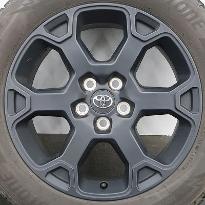 4本 トヨタ 50系 RAV4 アドベンチャー 純正 18インチ 7J +35 5H 114.3
