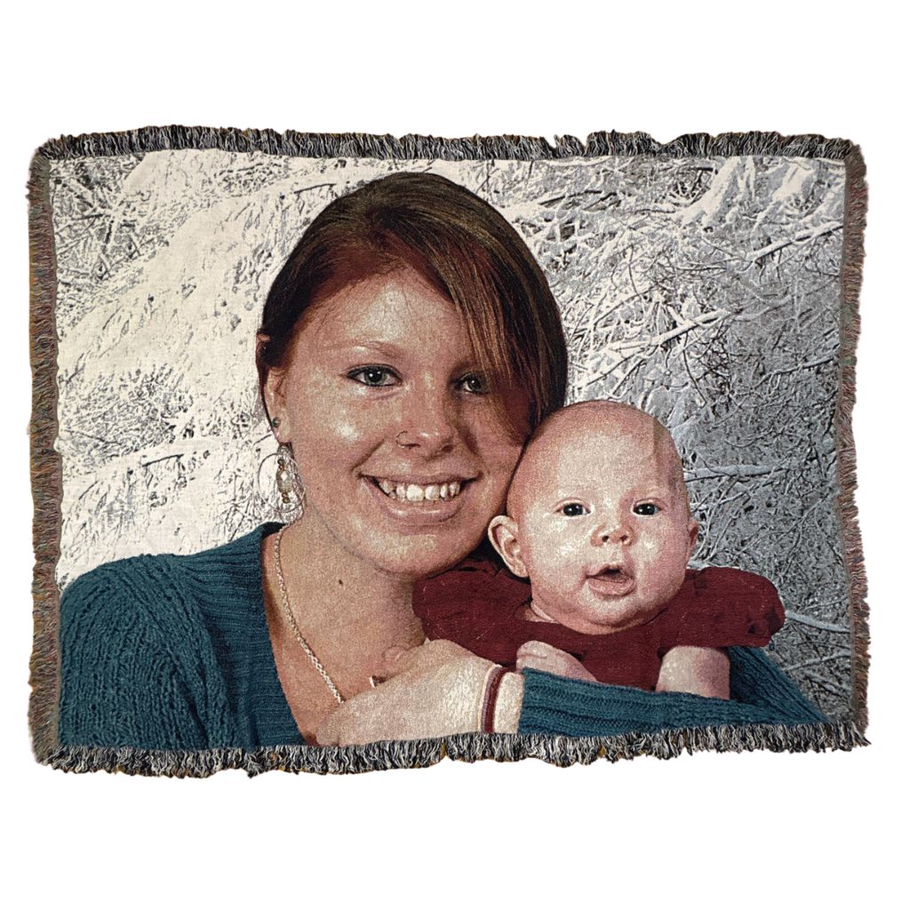 vintageラグ ブランケット マルチカバー タペストリー フォト 人物 赤ちゃん 家族 記念写真 Rug Blanket Photo 3316