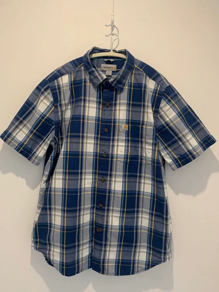 Carhartt カーハート CHECK 半袖 シャツ M