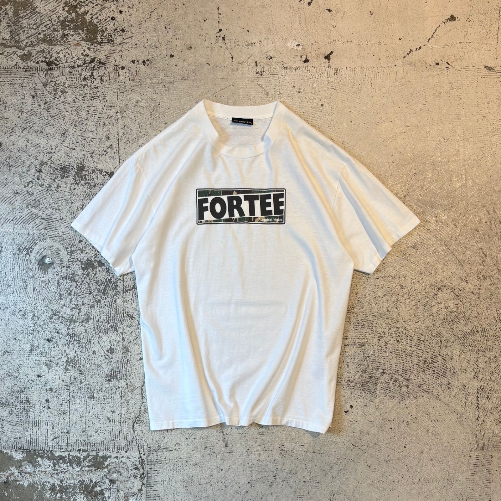 90s FORTY PERCENT AGAINST RIGHTS Tee サイズL