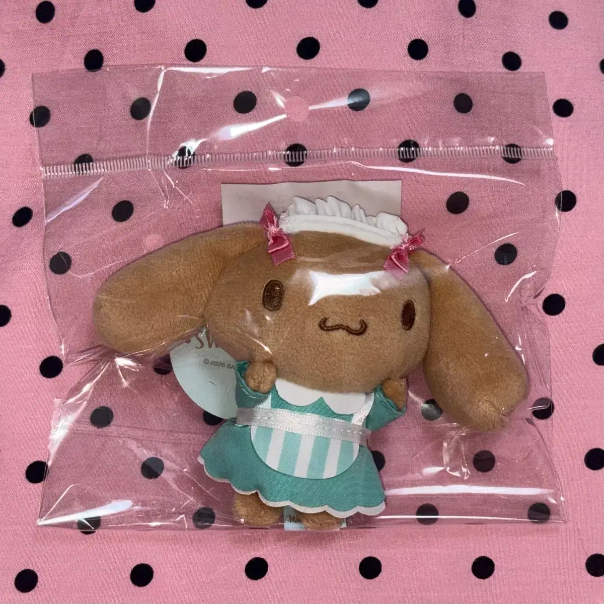 シナモロール スイート カフェ モカ メイド ぬいぐるみ キーホルダー