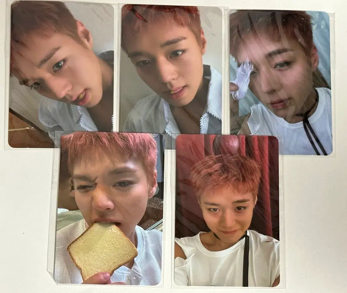 パク・ジフン(PARK JIHOON) リ・バージョン トレカ フルセット＋