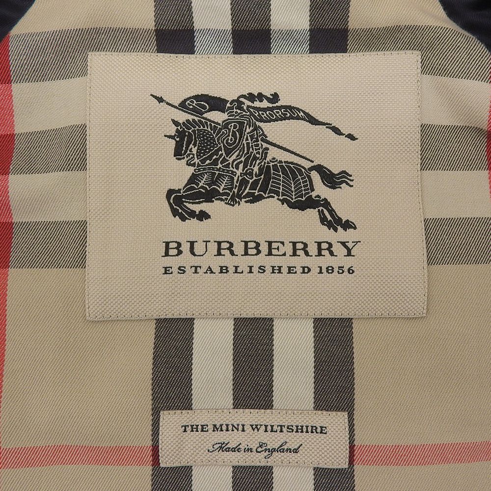 超美品 バーバリー BURBERRY キッズ トレンチコート メガチェック 10Y