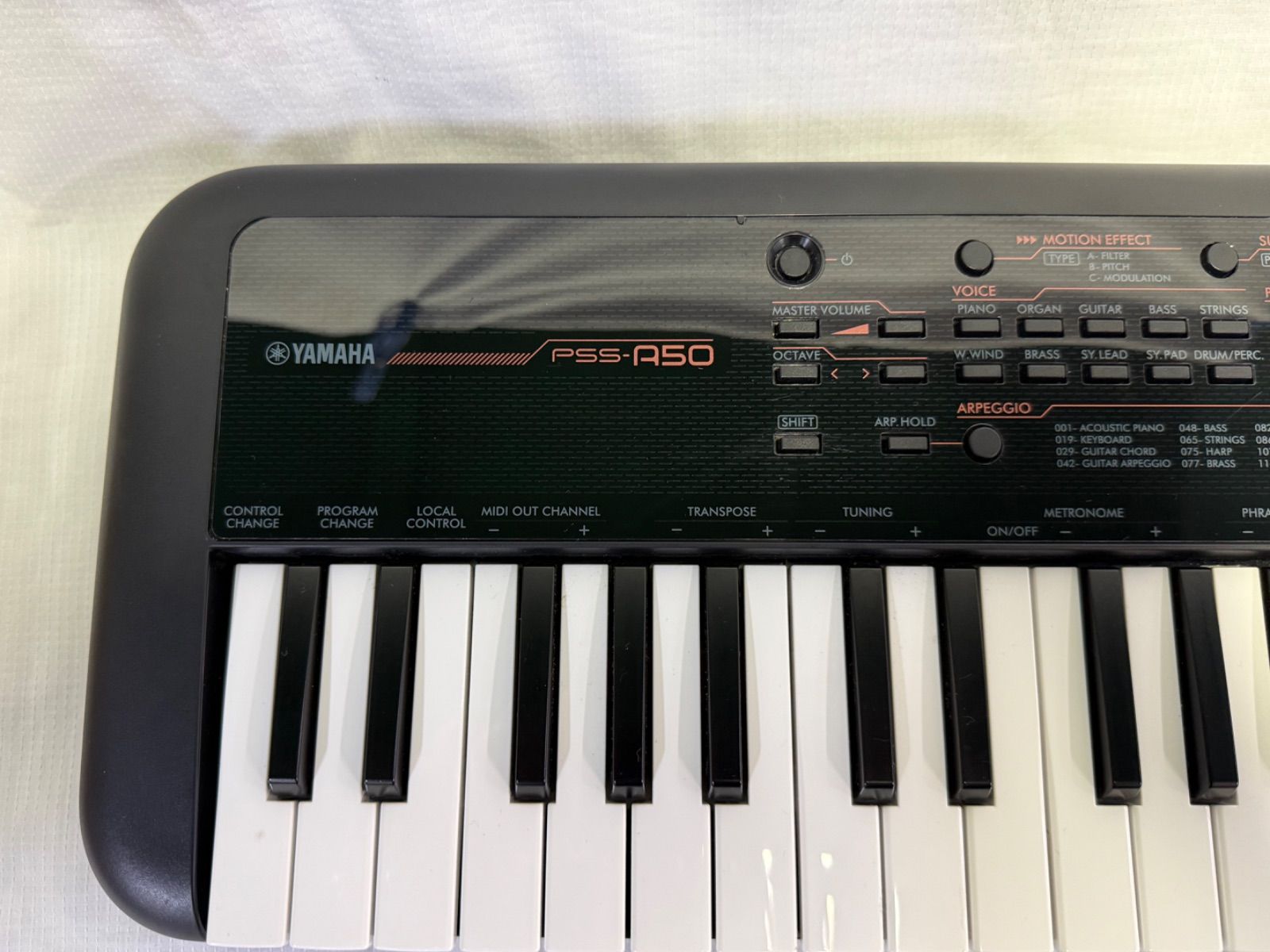 ヤマハ PSS-A50 ポータブルキーボード 2024年製 [37ミニ鍵盤] - メルカリ
