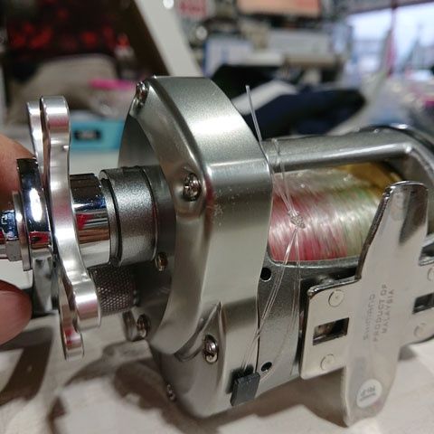 シマノ 09スピードマスター石鯛 4000T リール 船用 手動 - メルカリ