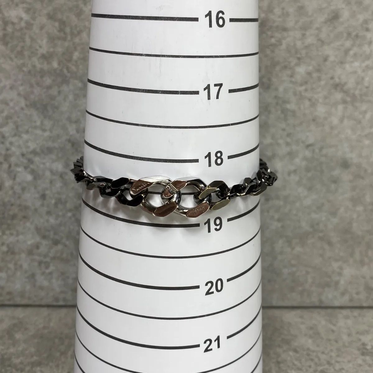 Paul Smith ポールスミス Curb Chain ブレスレット 金具 シルバー