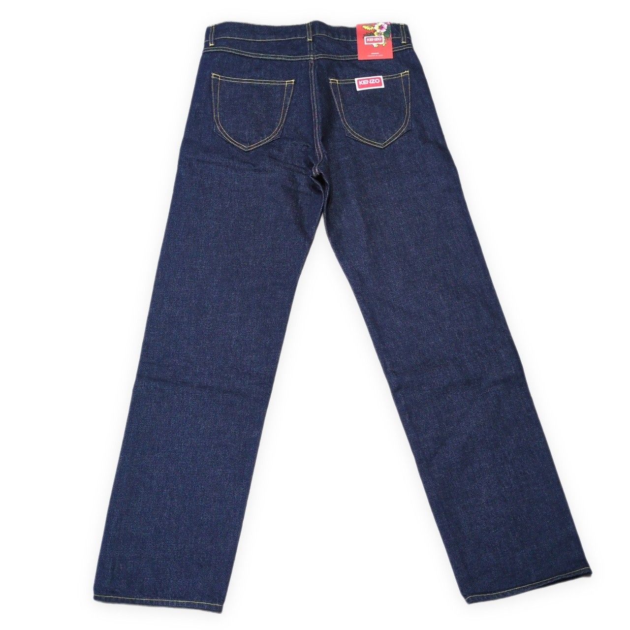 KENZO ケンゾー RINSE ASAGAO STRAIGHT JEANS ストレートジーンズ 
