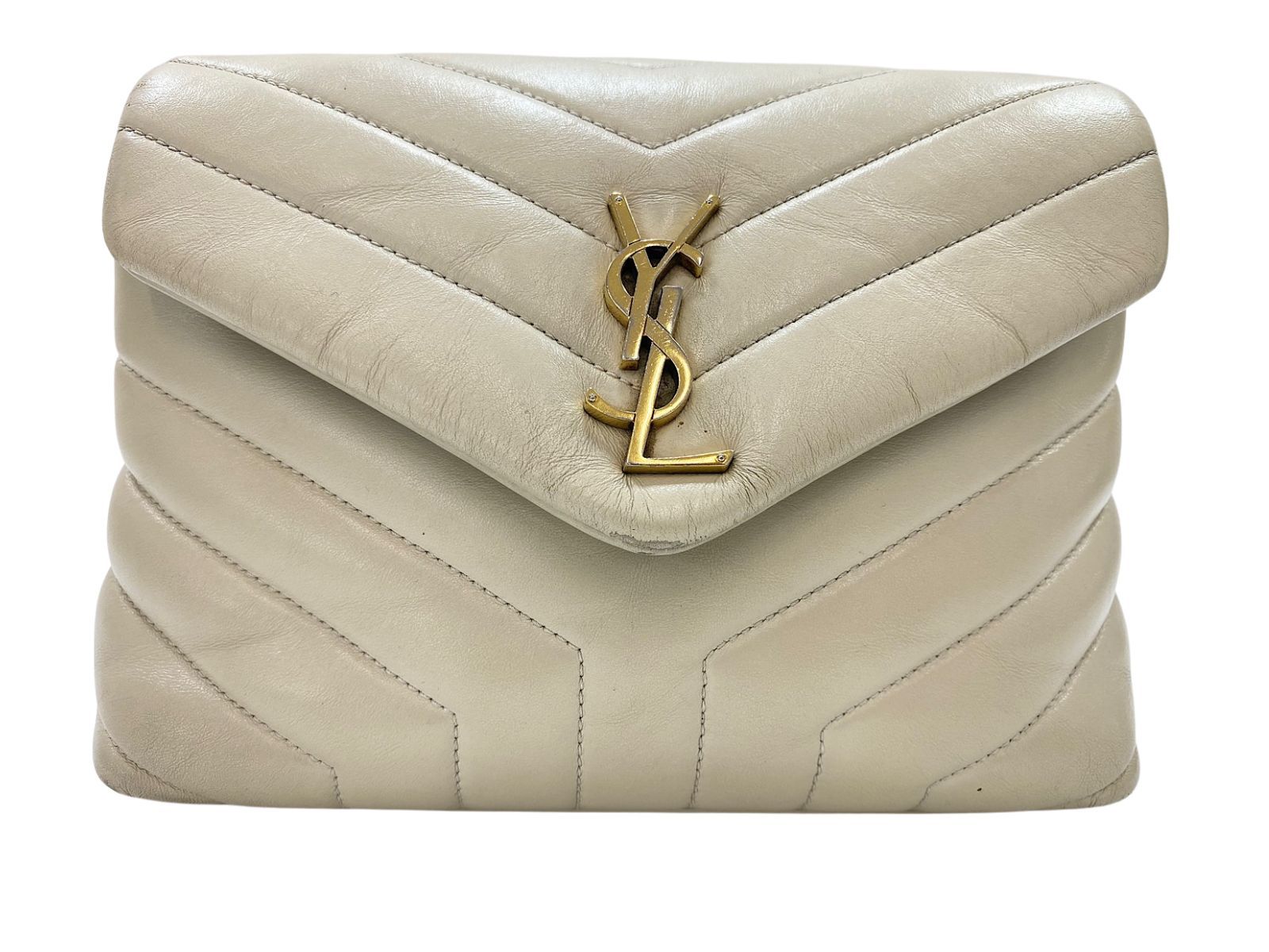 YVES SAINT LAURENT イヴ・サンローラン ショルダーバッグ ルルスモール【中古】