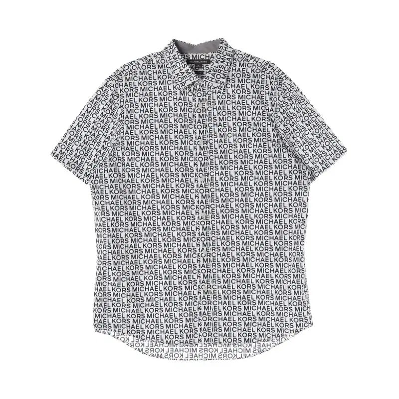 マイケルコース (MEN - XL) コットン マルチ パータン 半袖 シャツ 8,508円