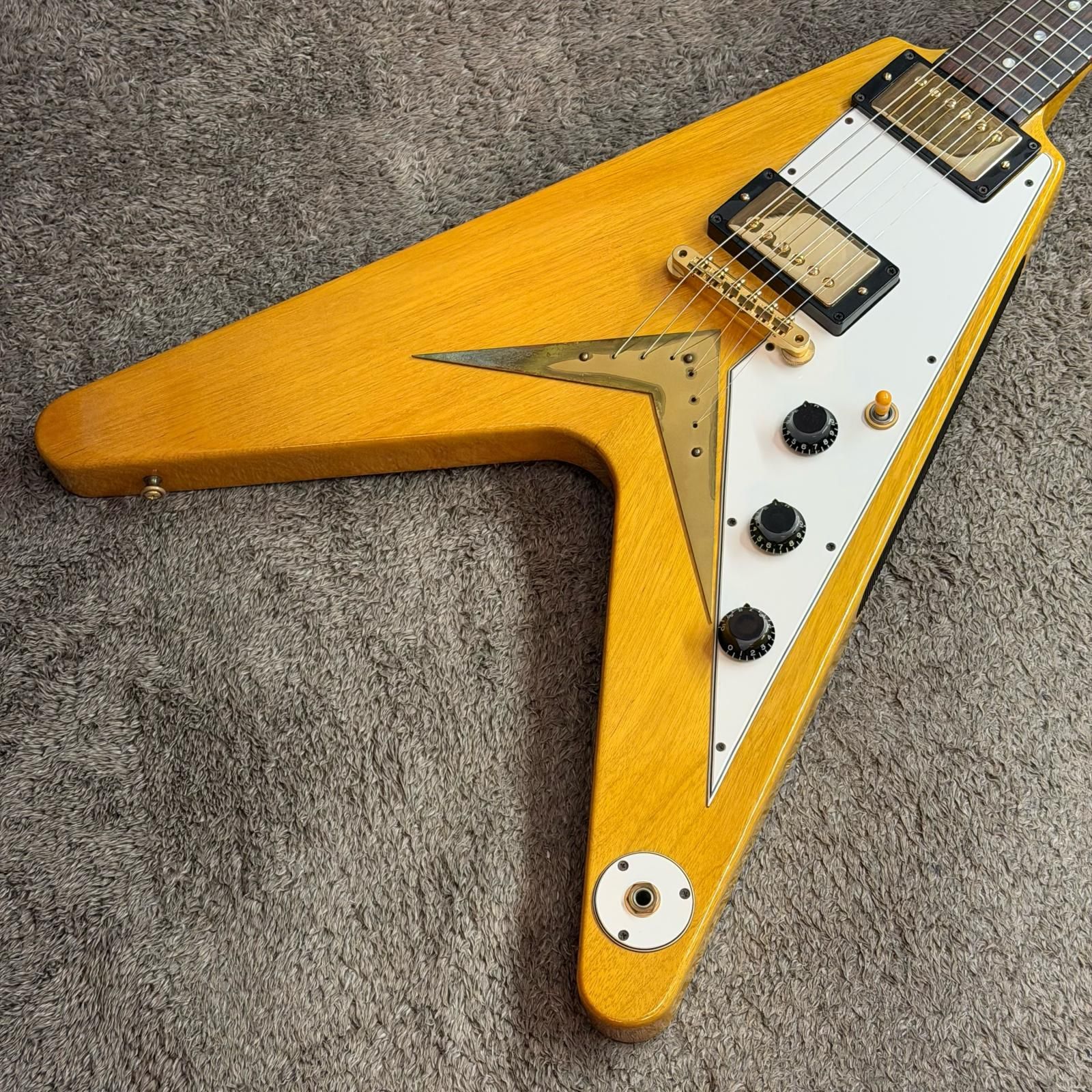 【尾張小牧店】【楽器】 中古 Gibson Custom Shop | ギブソンカスタムショップ ギター Historic Collection 1959 Korina Flying V 1998 【471】