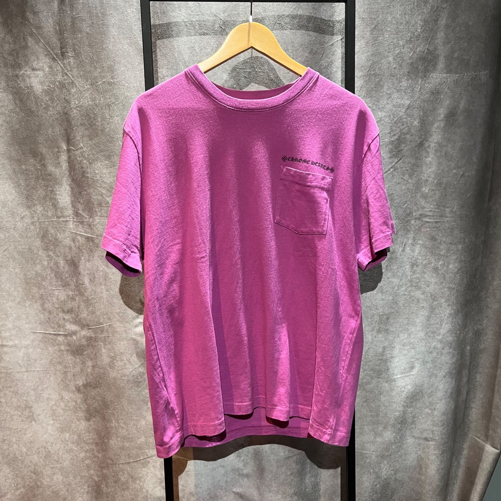 クロムハーツ　Tシャツ　PPO　MATTYBOY　スパイダーウェブ　パープル　XLサイズ　A品