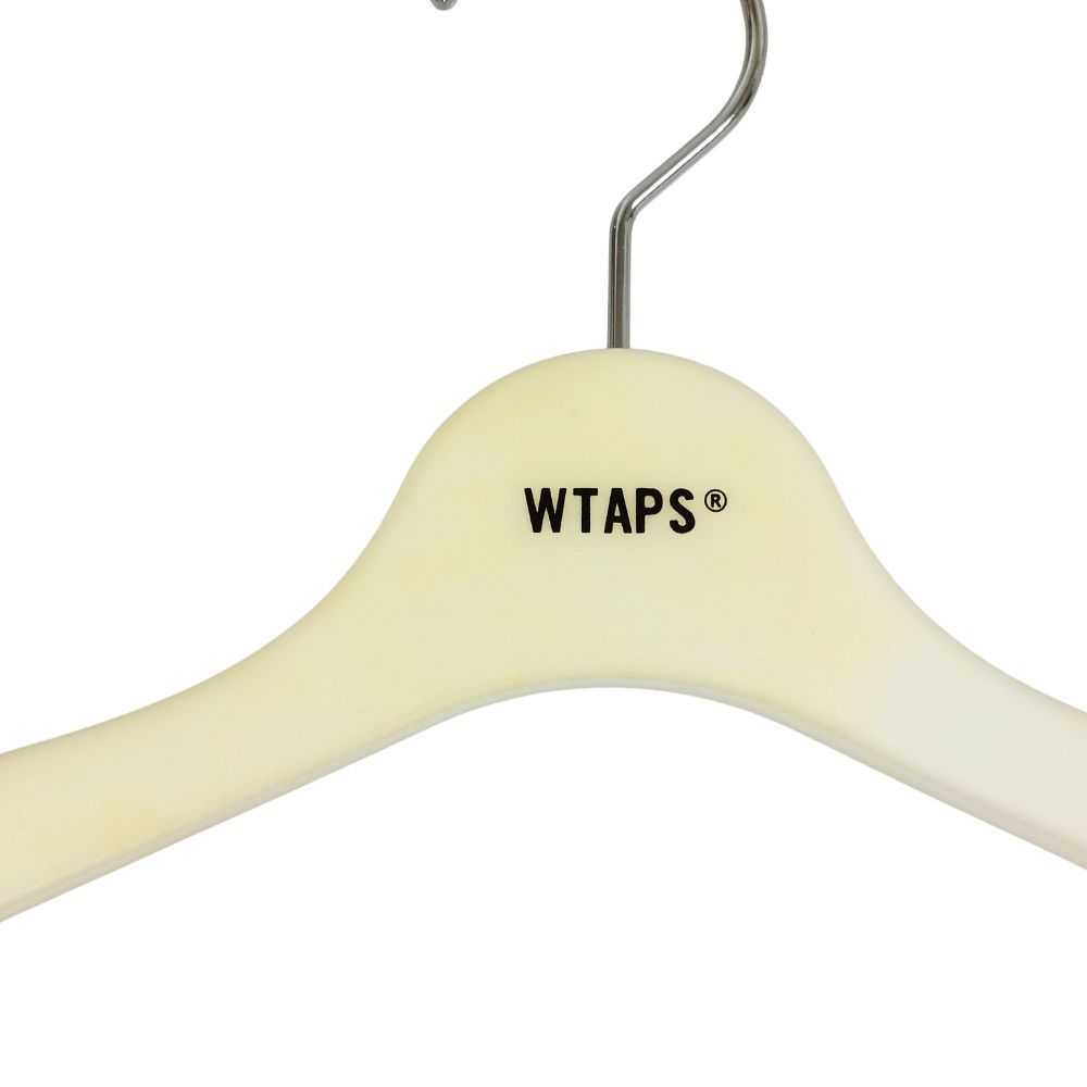 WTAPS ダブルタップス ブランドハンガー 4点セット ホワイト ライト
